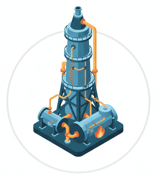 Atmospheric Distillation Units diagram