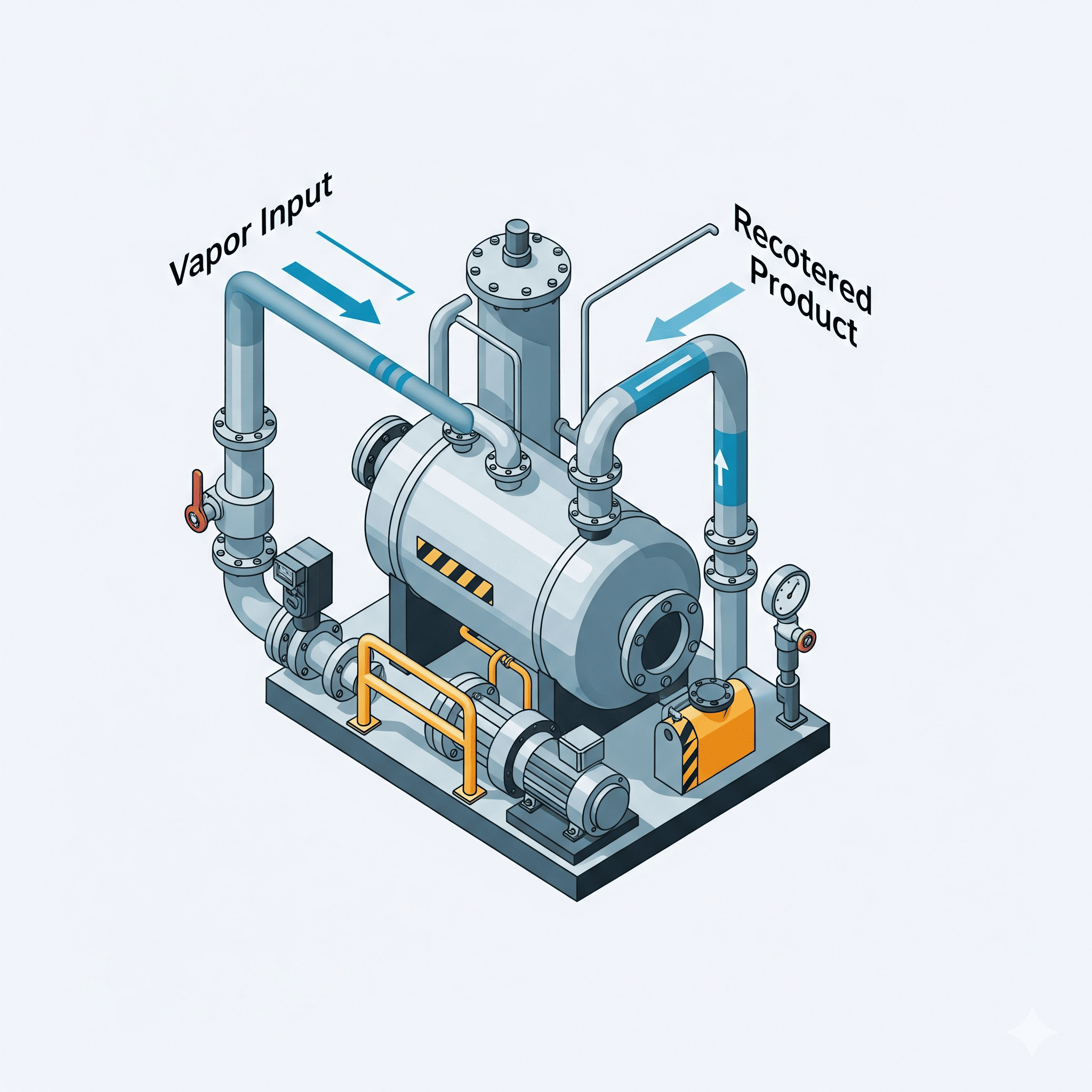 Vapour Recovery Unit diagram